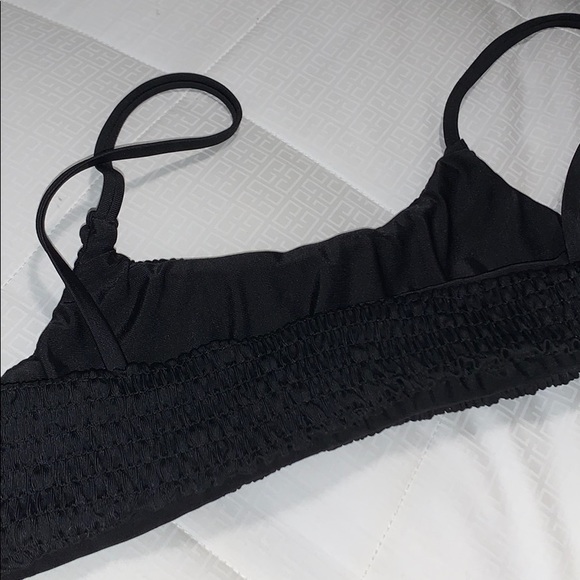 Zaful Smocked Bikini Top - Picture 3 of 3